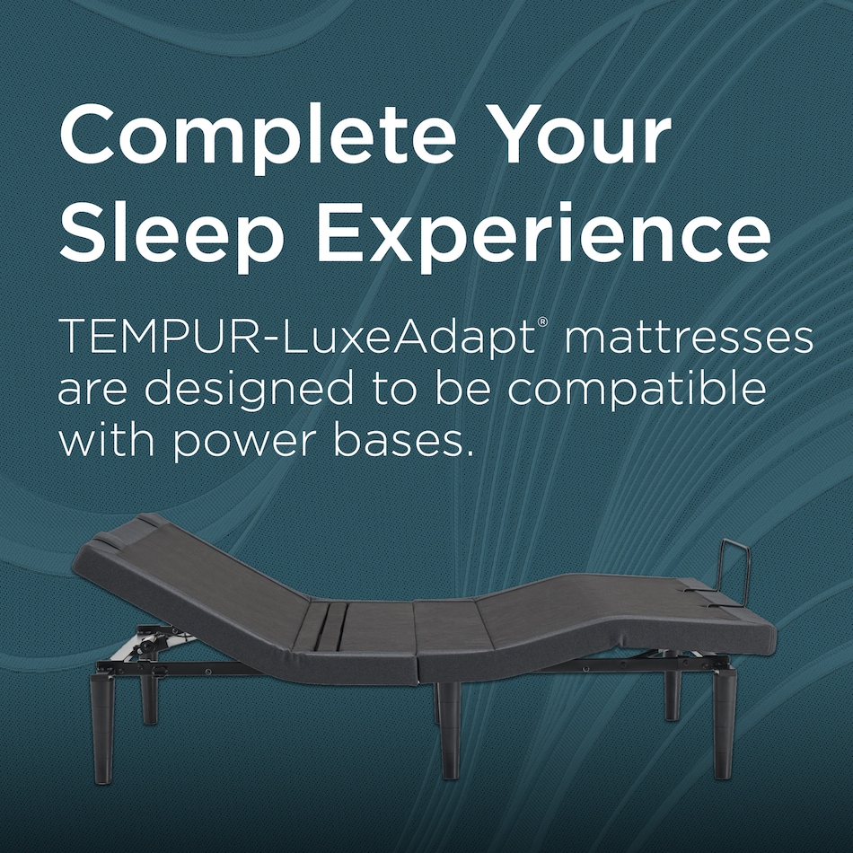 luxe adapt  firm blue mattress king   
