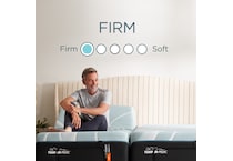 luxe adapt  firm blue mattress king   