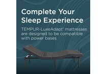luxe adapt  firm blue mattress queen   