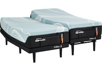 luxe adapt  firm blue mattress twin xl   