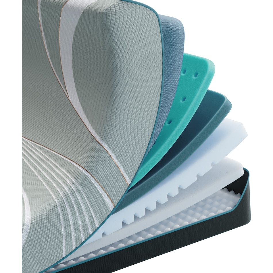 luxe adapt  firm blue mattress twin xl   
