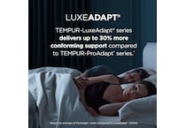 luxe adapt  medium hybrid blue mattress cal king   