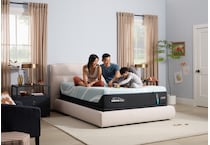luxe adapt  medium hybrid blue mattress twin xl   