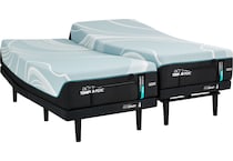 luxe adapt  medium hybrid blue mattress twin xl   