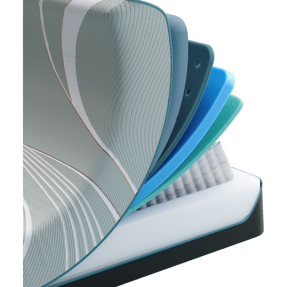 luxe adapt  medium hybrid blue mattress twin xl   