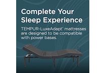 luxe adapt  soft blue mattress king   