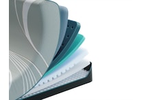 luxe adapt  soft blue mattress twin xl   