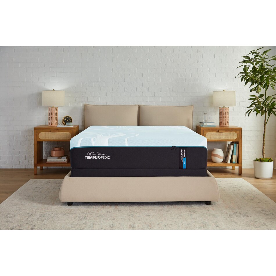 luxe adapt  soft blue mattress twin xl   