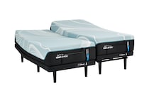 luxe adapt  soft blue mattress twin xl   