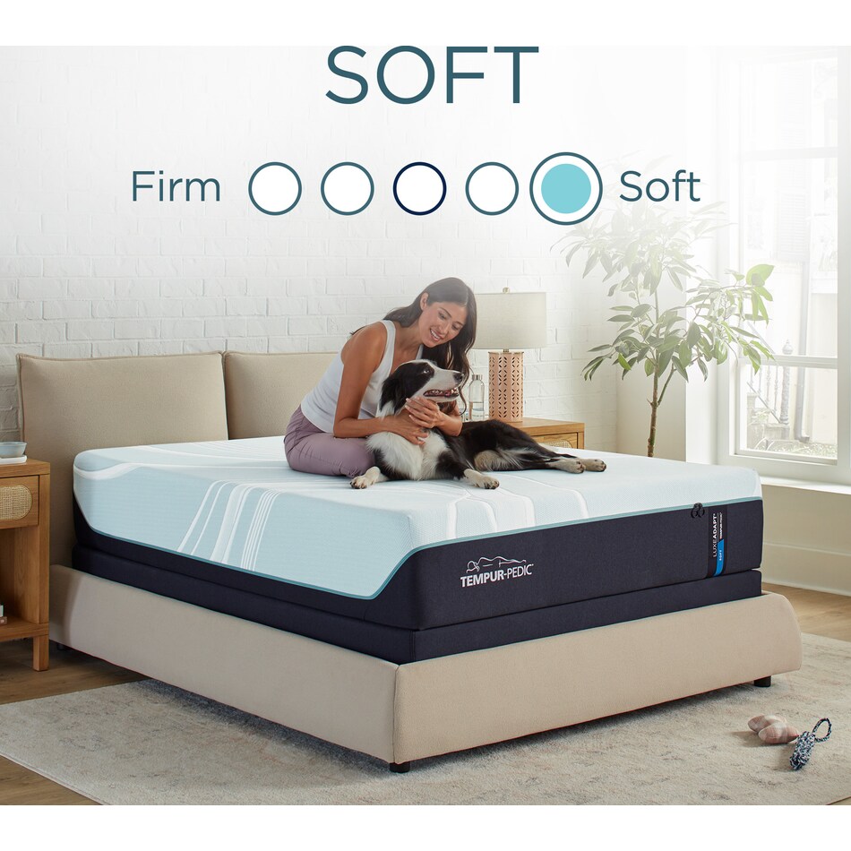 luxe adapt  soft mattress split head cal king   