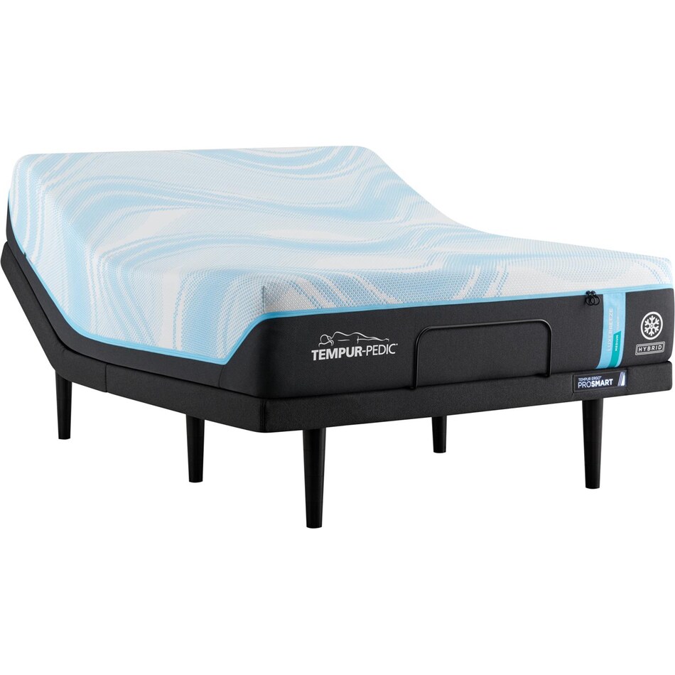 luxe breeze  medium hybrid mattress queen   