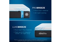 luxe breeze  soft mattress cal king   
