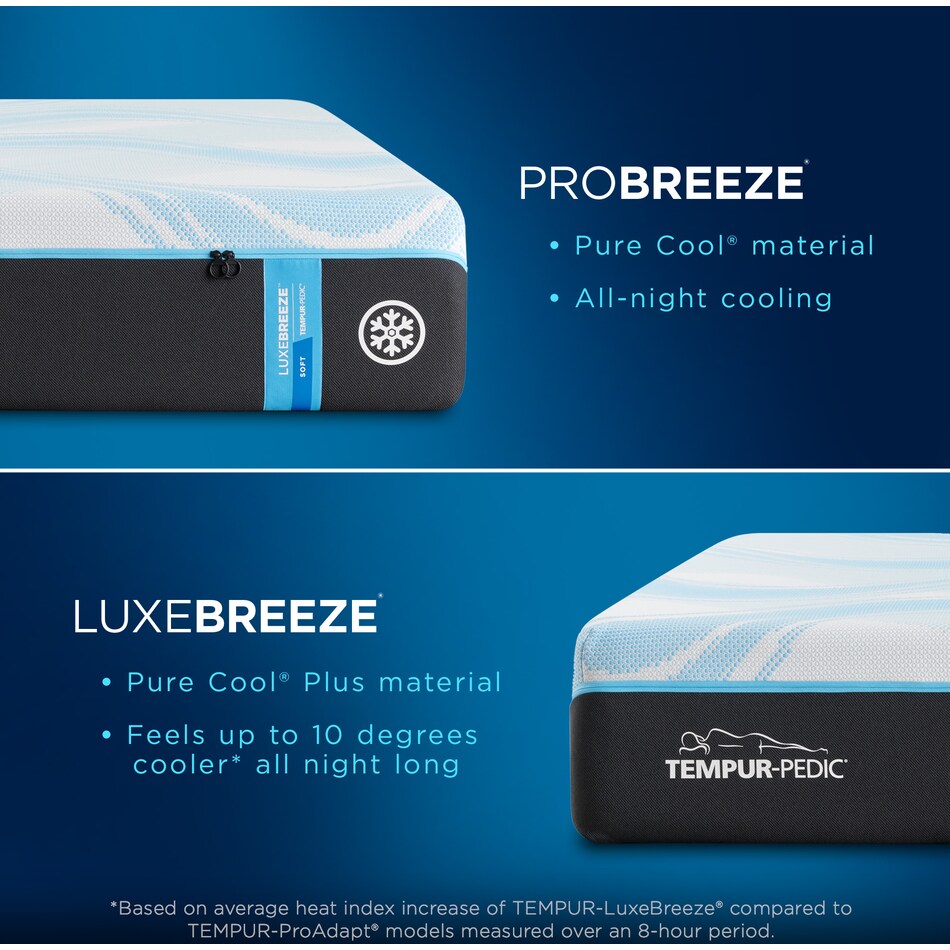 luxe breeze  soft mattress cal king   