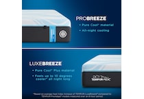 luxe breeze  soft mattress twin xl   