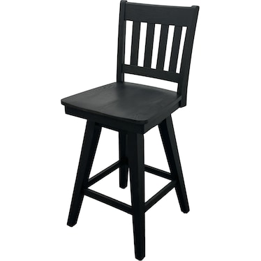 LYDIA SLAT COUNTER STOOL