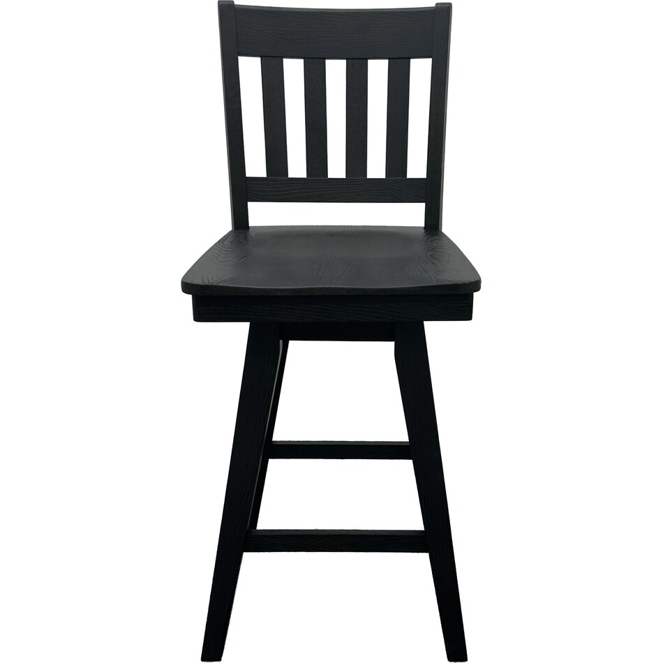 lydia black barstool   