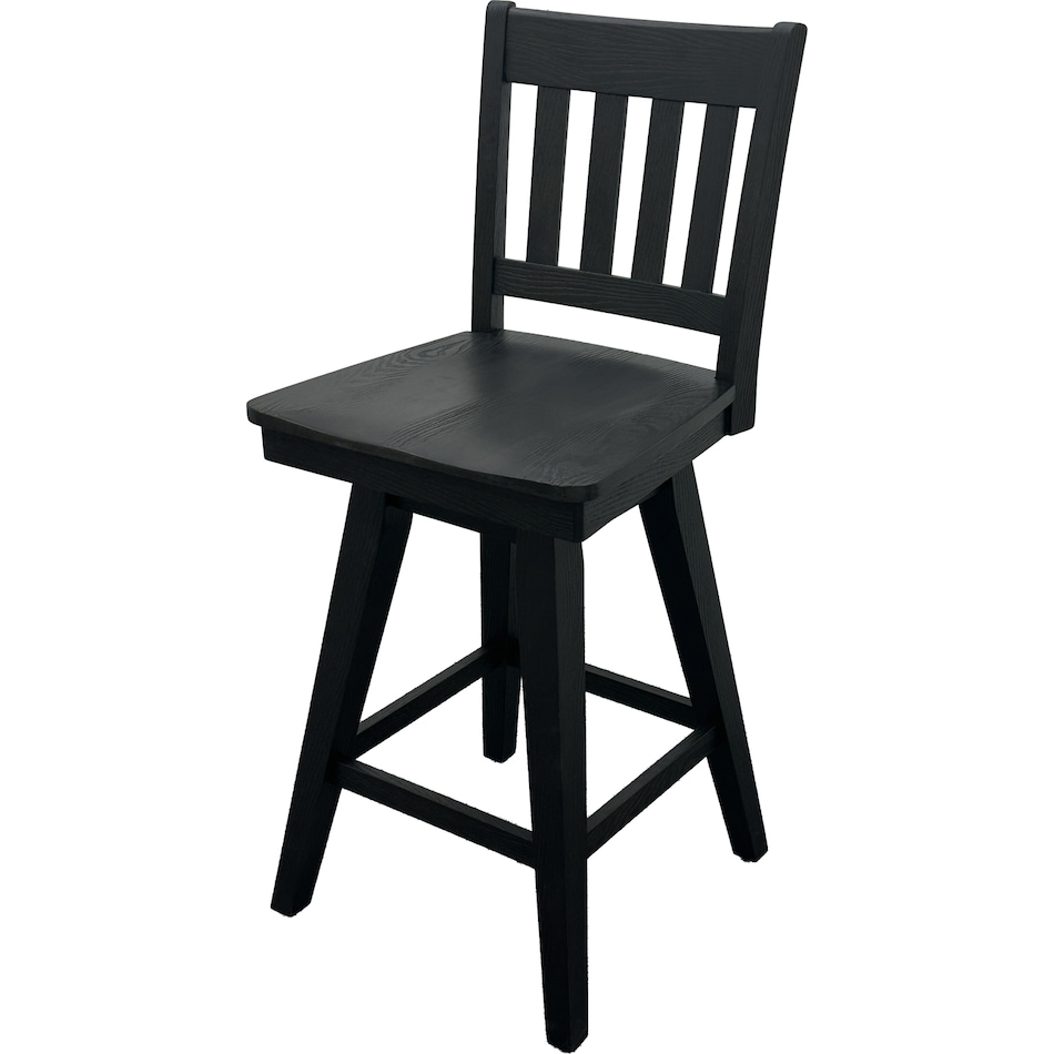 lydia black barstool   