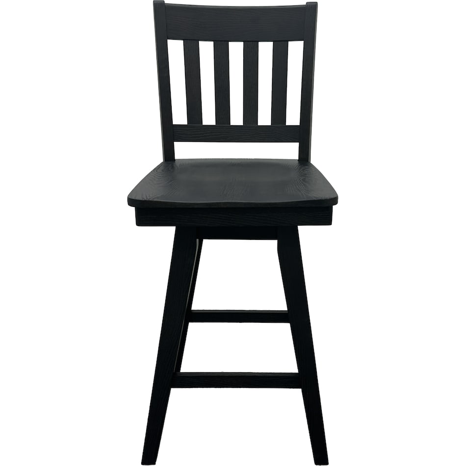 lydia black barstool   