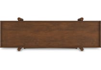 lyncott brown bookcase   