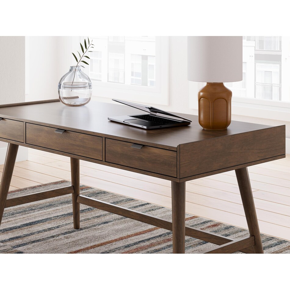 lyncott brown desk   