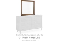 lyncott brown mirror   