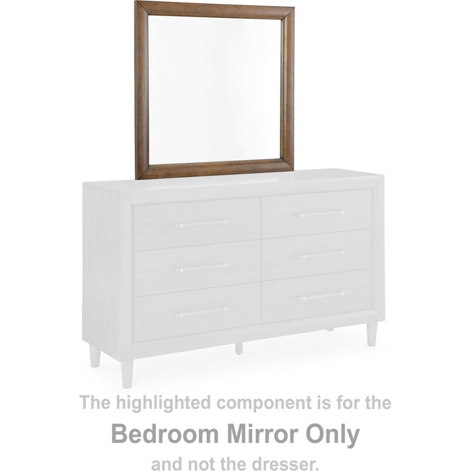 lyncott brown mirror   