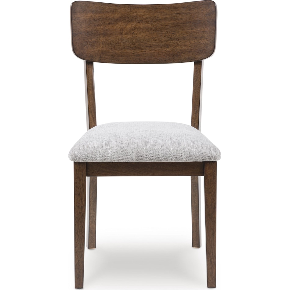 lyncott brown side chair   
