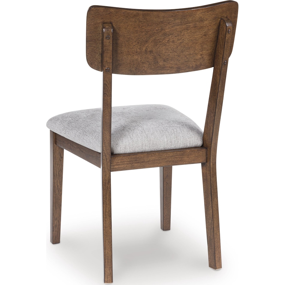 lyncott brown side chair   