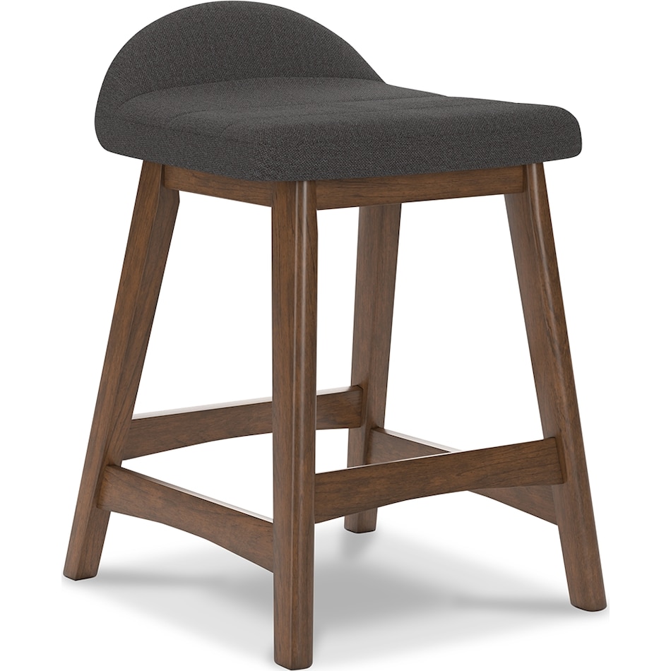 lyncott charcoal counter chair   