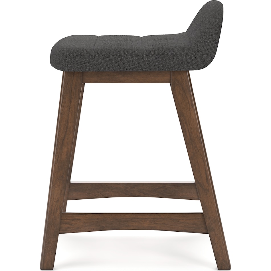 lyncott charcoal counter chair   