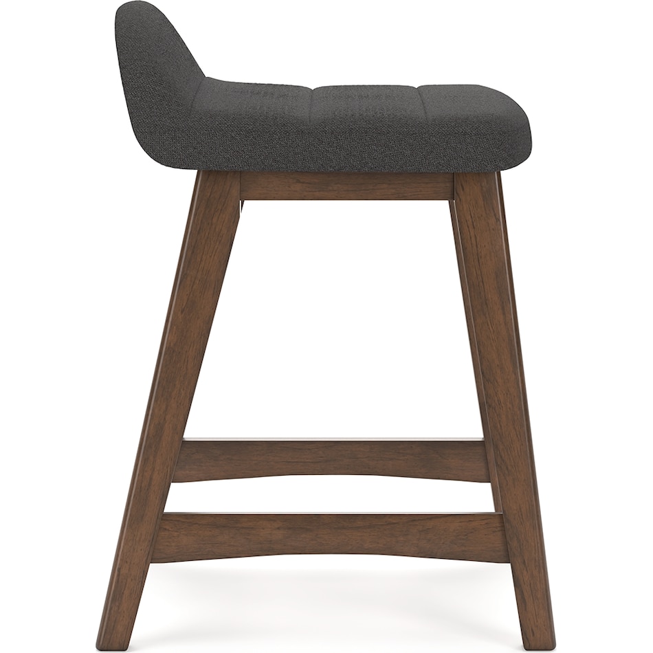 lyncott charcoal counter chair   