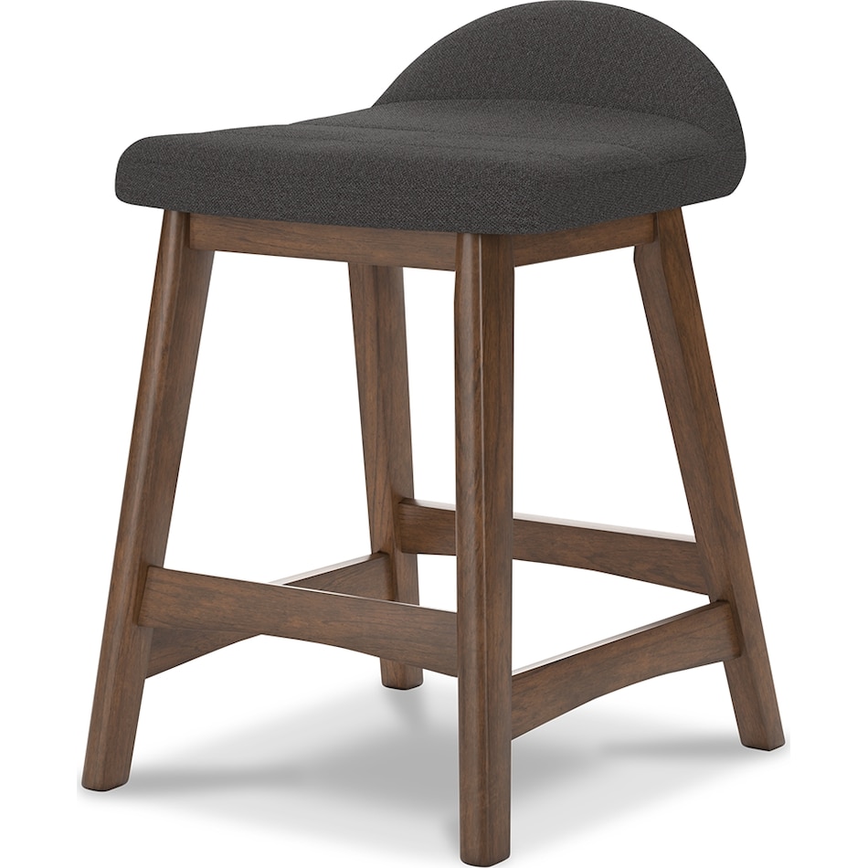 lyncott charcoal counter chair   