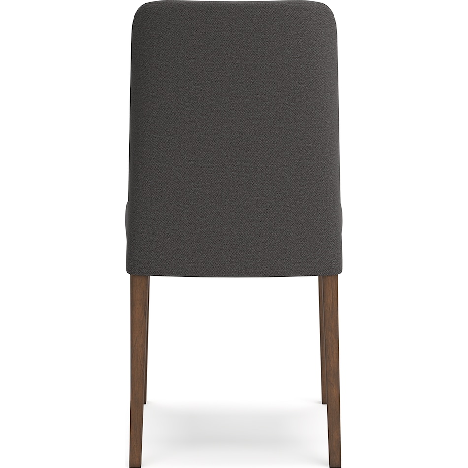 lyncott charcoal side chair   