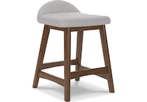 lyncott grey counter chair   