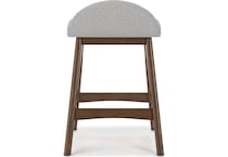 lyncott grey counter chair   