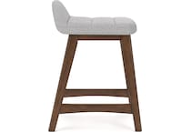 lyncott grey counter chair   