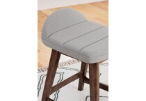 lyncott grey counter chair   
