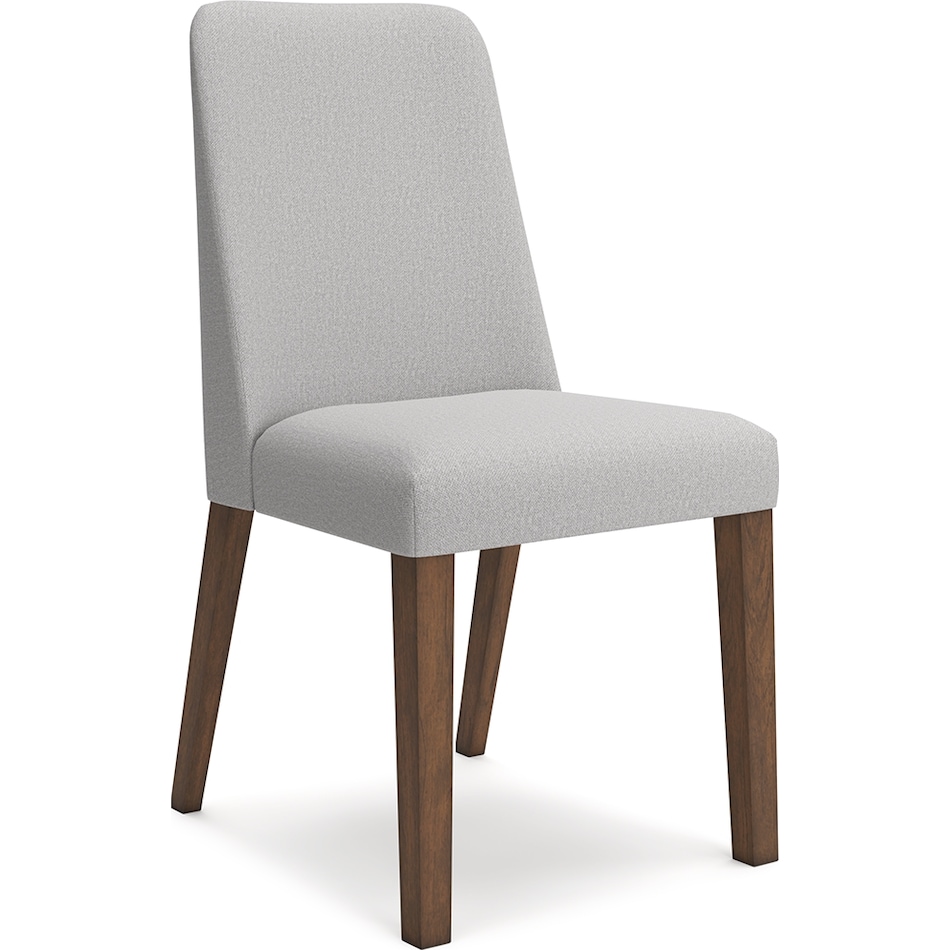 lyncott grey side chair   