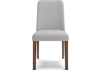 lyncott grey side chair   