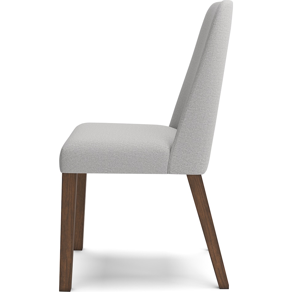lyncott grey side chair   