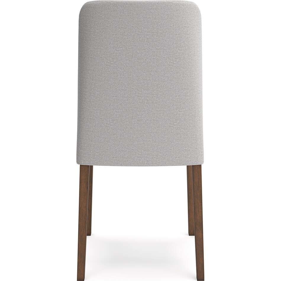 lyncott grey side chair   