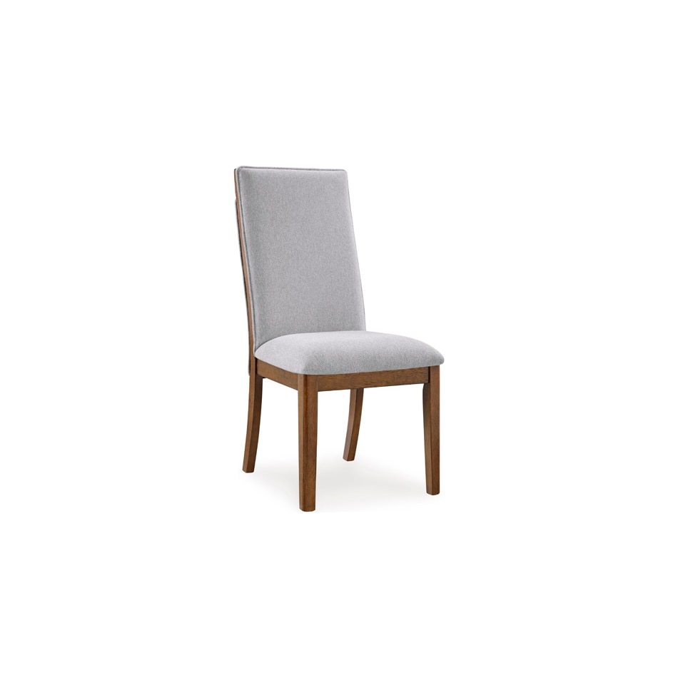 lyncott grey side chair   