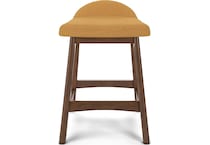 lyncott mustard counter chair   