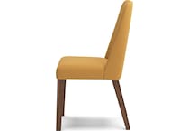 lyncott mustard side chair   