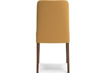 lyncott mustard side chair   