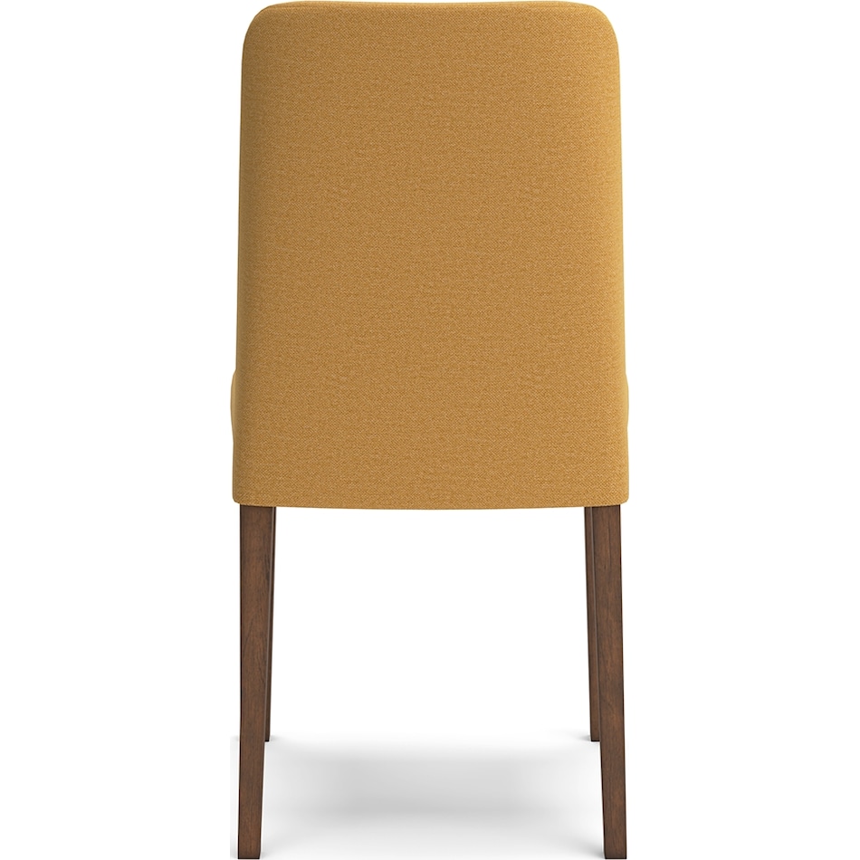 lyncott mustard side chair   