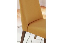 lyncott mustard side chair   