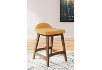 lyncott yellow counter chair   