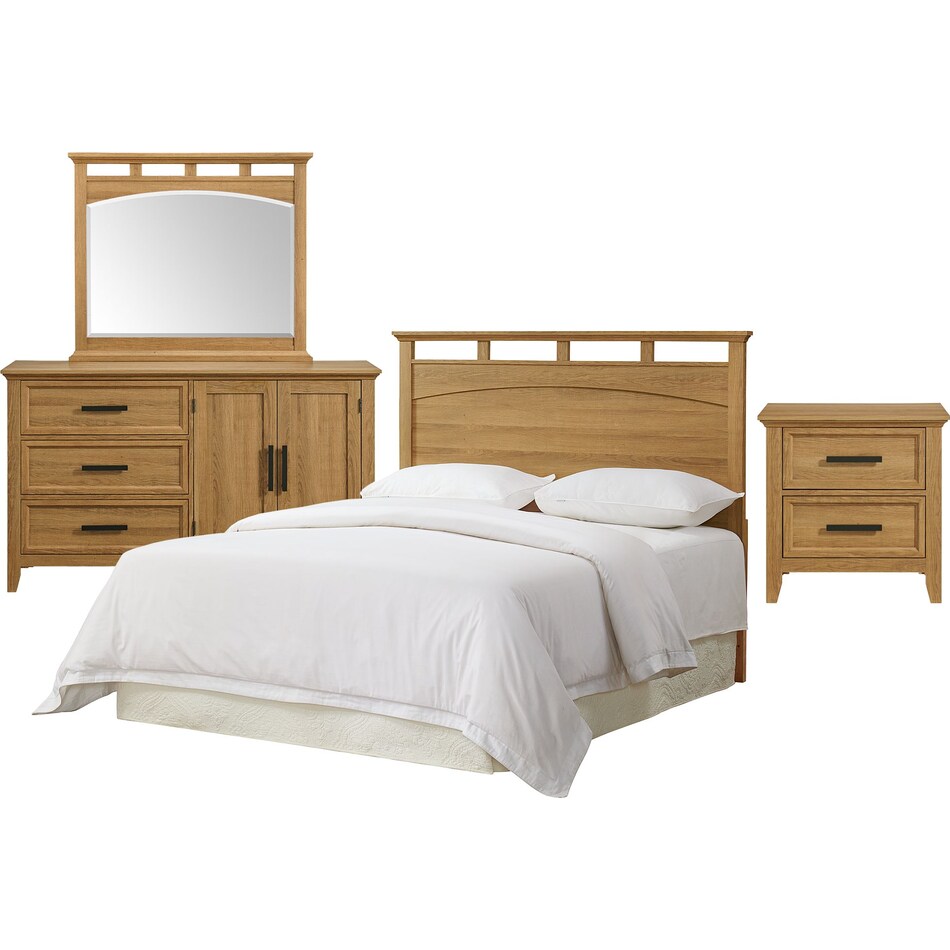 mac vintage gray queen headboard   
