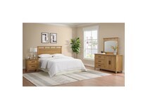 mac vintage gray queen headboard   
